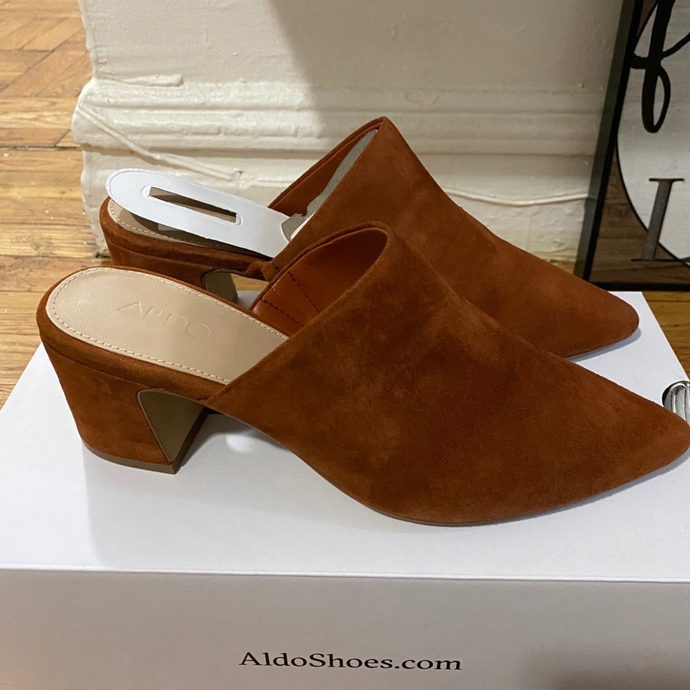 ALDO SHOES  WOMENS LOW HEELS SIZE 8.5 BRAND NEW